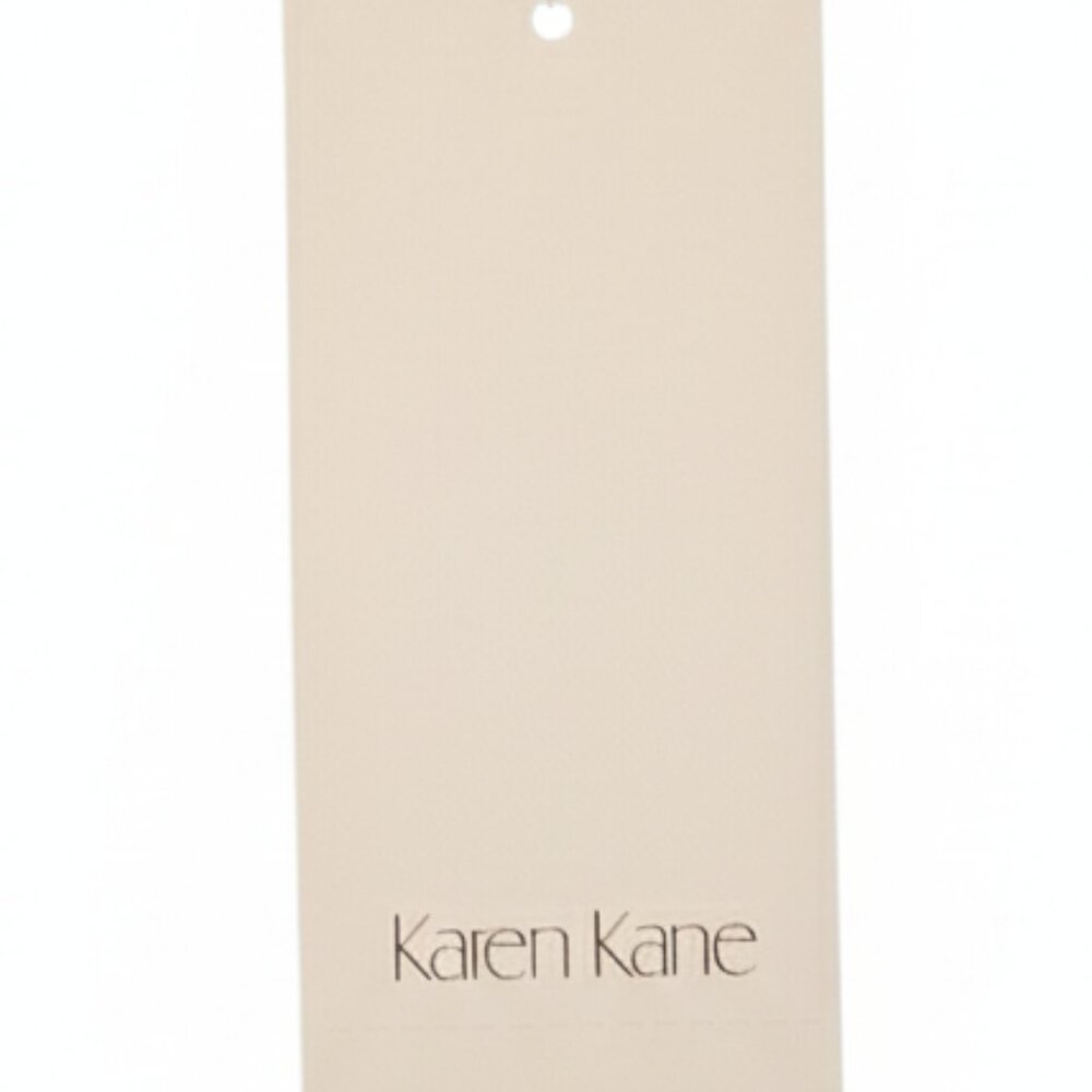 Karen Kane Colorblock Maxi Dress Navy Blue Sleeveless Size L Elegant Flow NEW - Picture 9 of 12